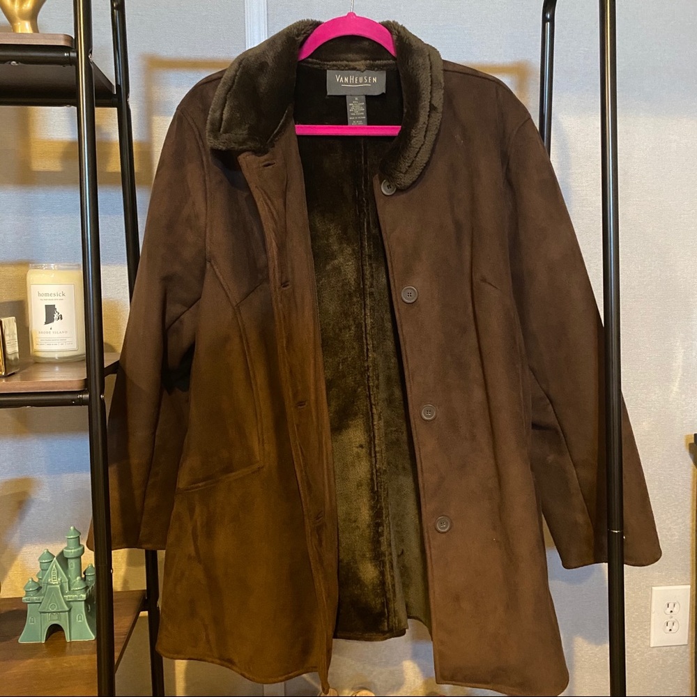 Van Heusen Faux Fur Coat